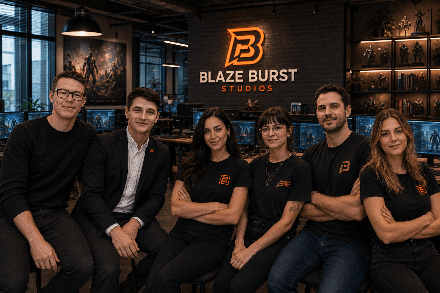 Blaze Burst team